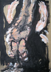 Ikarus (2006)Acryl/Oilbar, 123 x 90,5 cm
