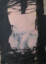 kopflos 1.2 (2007)Acryl/Oilbar, 119,5 x 90,5 cm