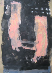 Nimm mich mit! (2009)Acryl und Oilbar, 114 x 84 cm